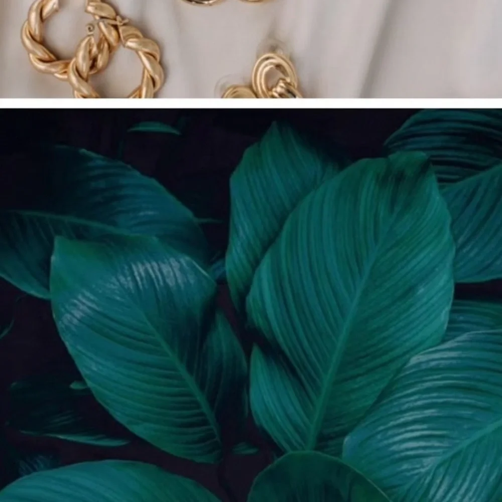 Flower statement earrings beautiful elegant 🤩✨✨ with beautiful gift box …